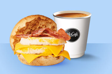 Egg McMuffin en Koffie