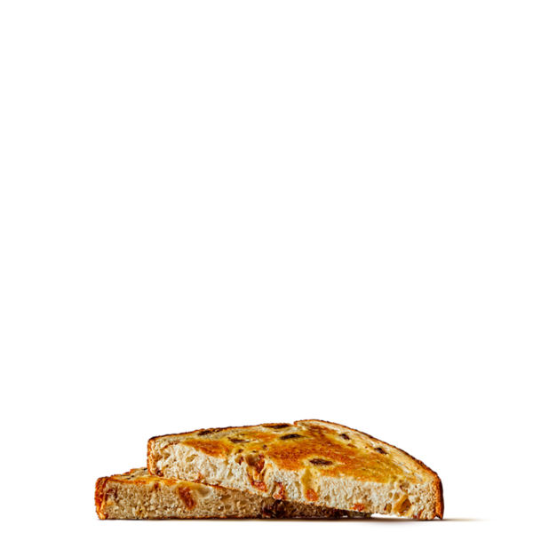 Raisin Toast with Butter from McDonalds McCafé Food menu
