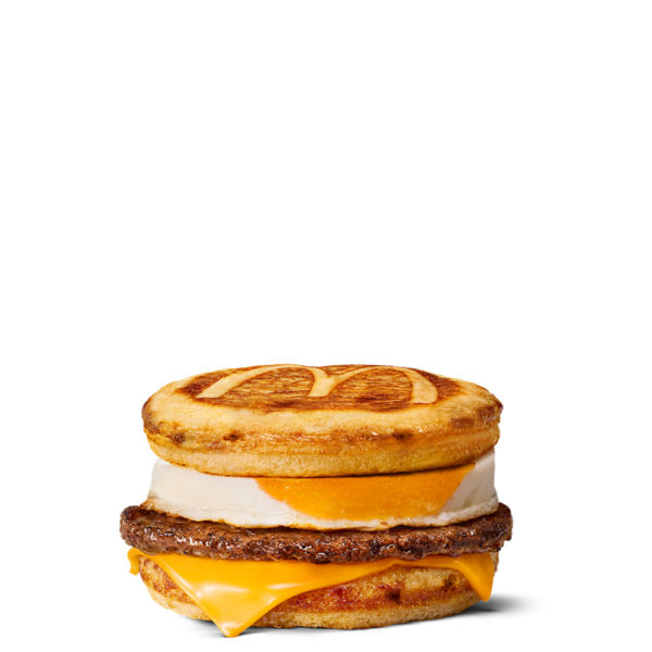 Sausage, Egg & Cheese McGriddles from McDonald's Breakfast menu