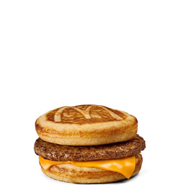 Sausage & Cheese McGriddles from McDonald's Breakfast menu