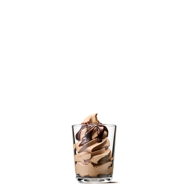 Hot Fudge Chocolate Sundae - small from McDonald's Desserts menu