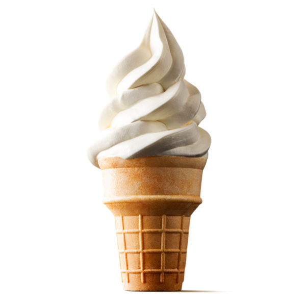 Soft Serve Cone from McDonald's Desserts menu