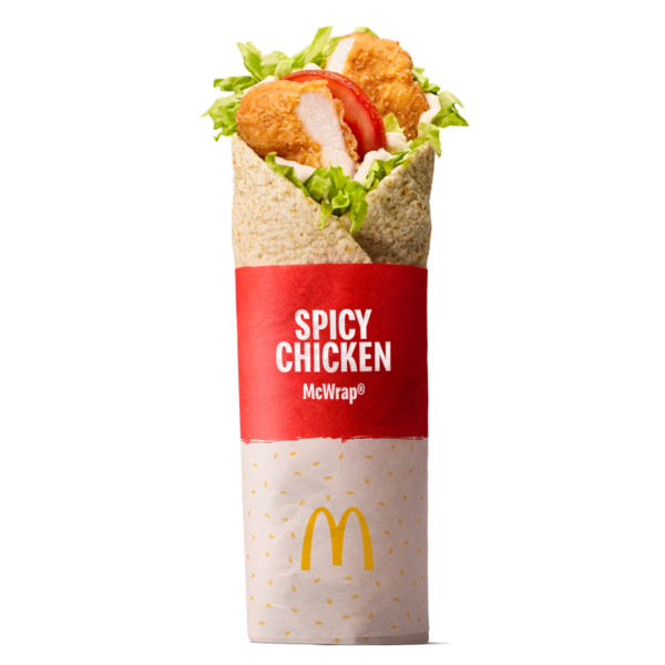 Spicy Chicken McWrap from McDonald's Chicken and Fish menu
