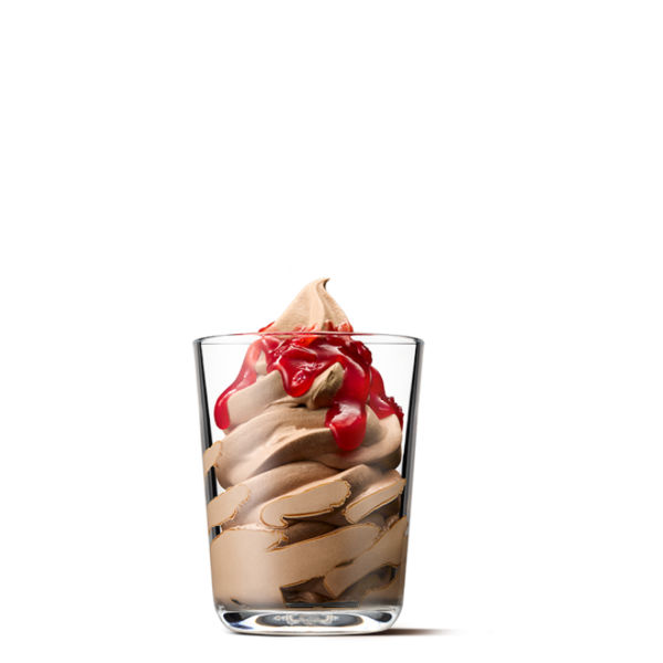 Strawberry Chocolate Sundae - small from McDonald's Desserts menu