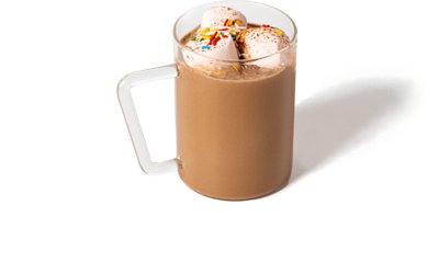 Ginger and cinnamon hot chocolate