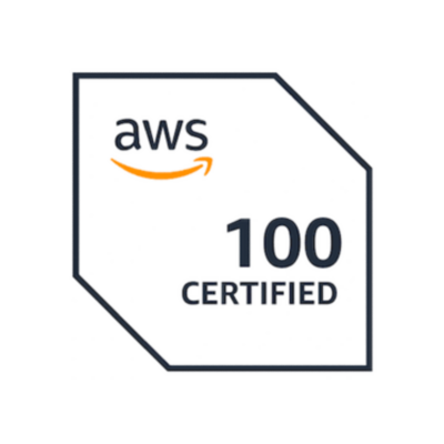 AWS 100 Certified logo