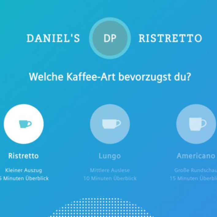 Merkle case study: Siemens Coffee Mug Dashboard