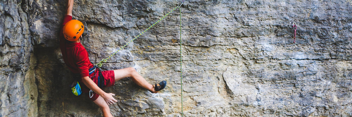 rock-climbing