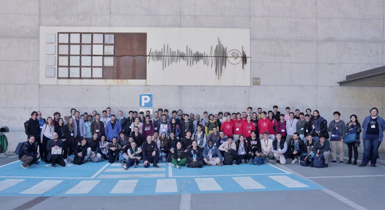  Group photo Qiskit Hackathon Barcelona
