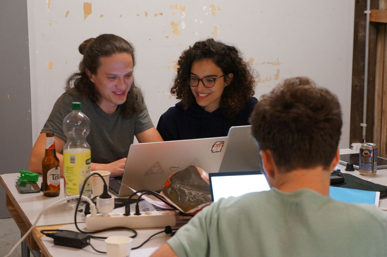 Group working together