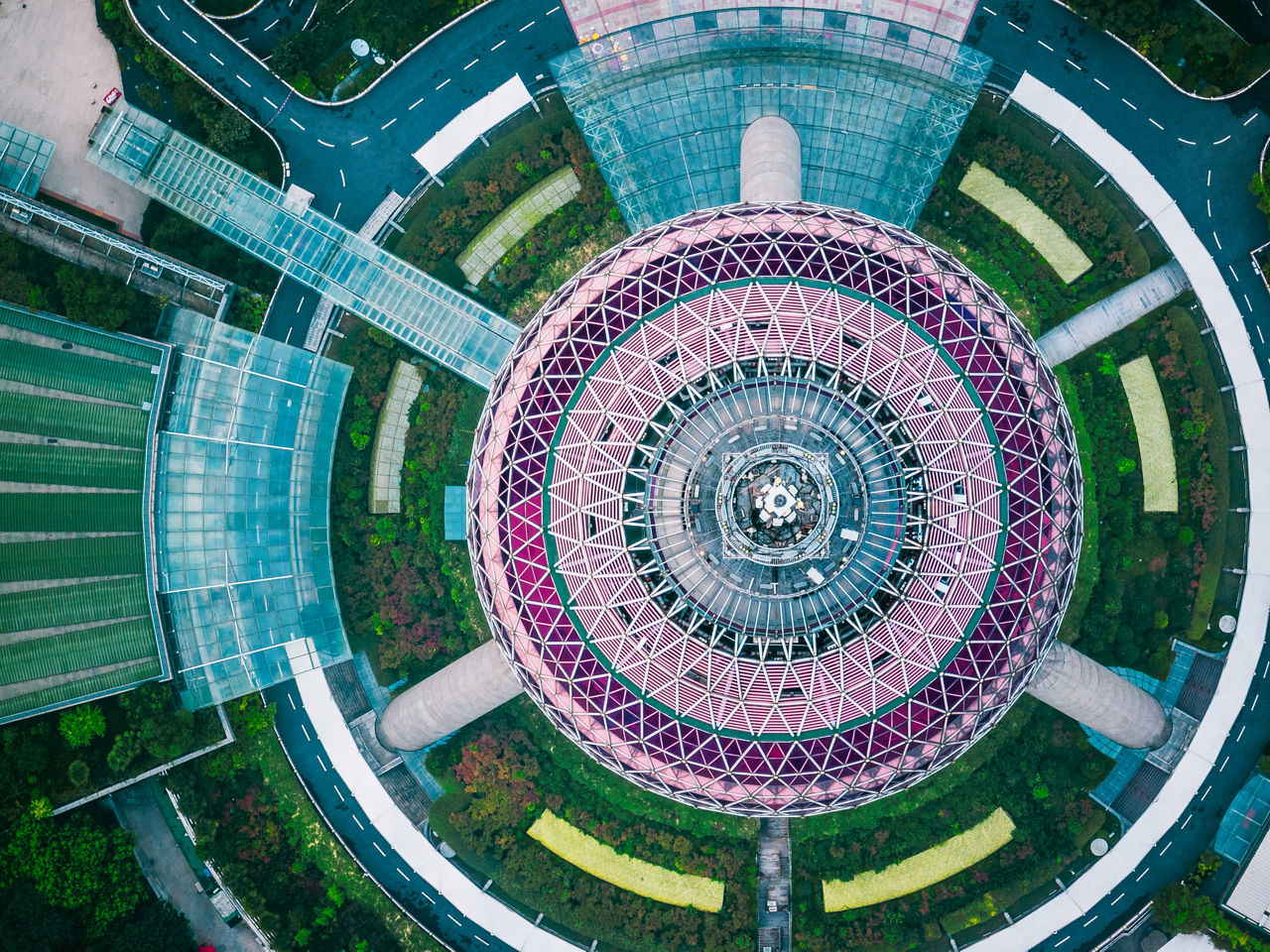 abstract circular image