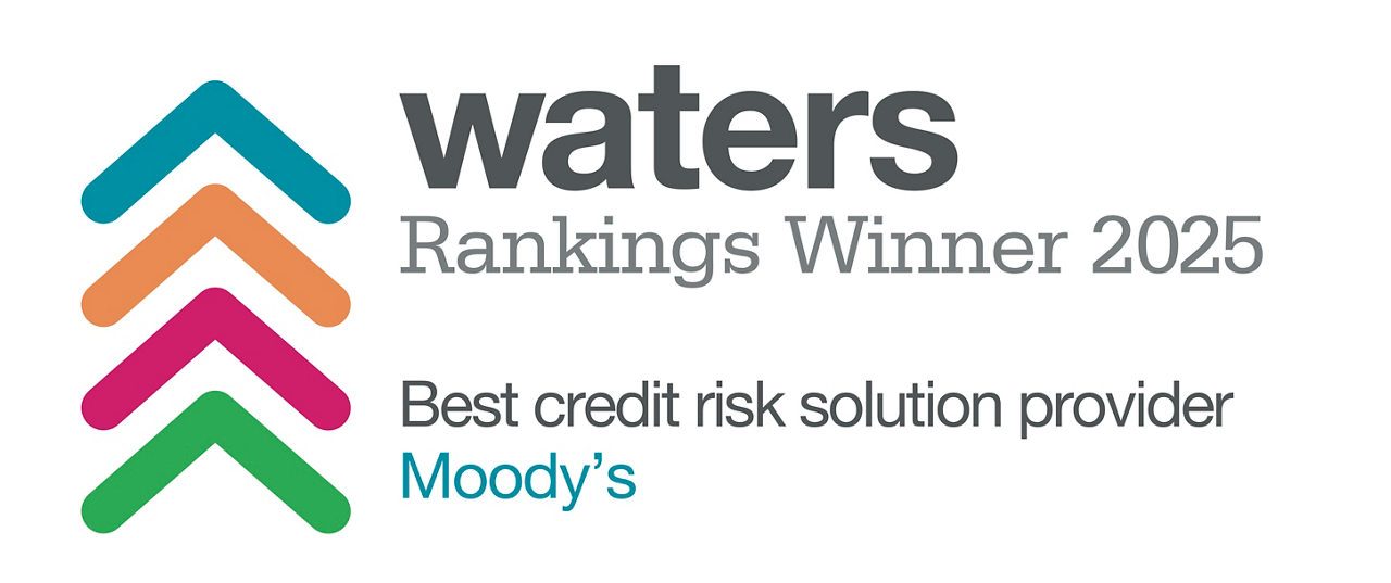 Moody's named Best Credit Risk Solution Provider by Waters Rankings 2025