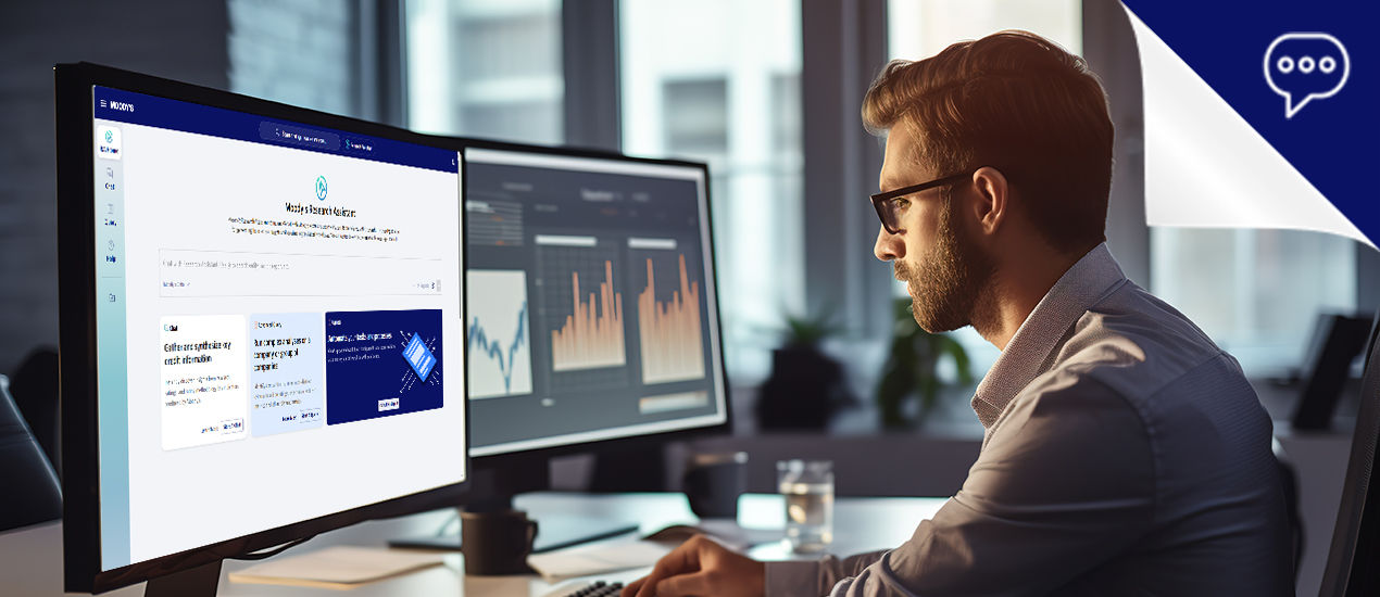Woman and man pointing at monitor