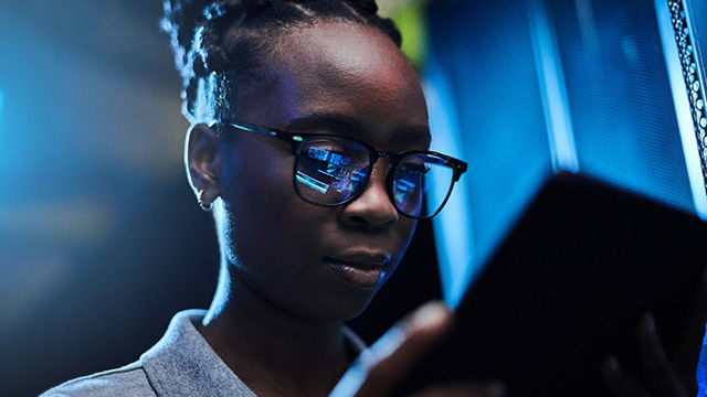 She'll keep you connected and your data protected