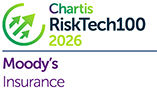 Chartis RiskTech100 2026 Moody's Insurance award