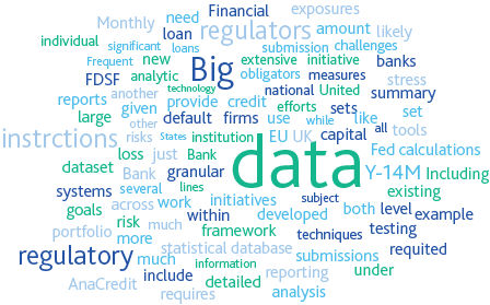 Figure 1. Regulatory Big Data Source: Moody's Analytics