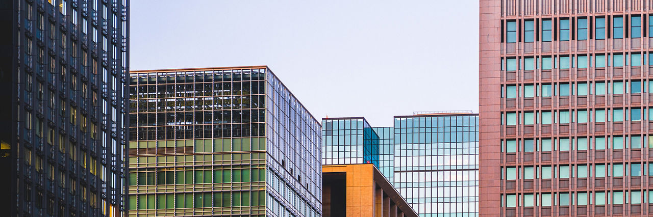 Skyscraper district in Marunouchi in Tokyo