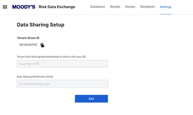 risk data exchange