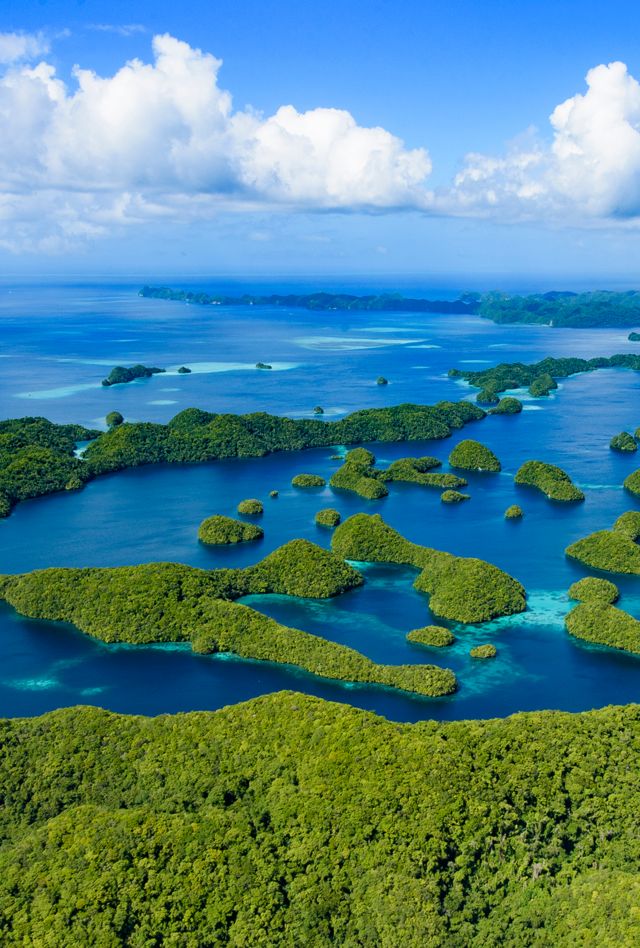 Palau Ngeruktabel Island - World heritage site -