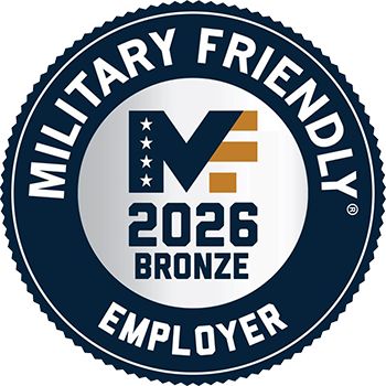 Military-Friendly Employer Badge 2026 Bronze