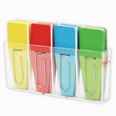 Clip rite Clip Tabs 1 14 BlueGreenRedYellow 24 Clip Tabs Per Pack Set ...