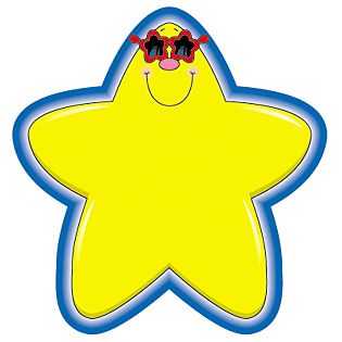 Carson Dellosa Colorful Cut Outs Stars Pack Of 36 by Office Depot ...