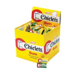 Chiclets Chewing Gum Assorted Flavors 1.8 Lbs Box Of 200 by Office ...