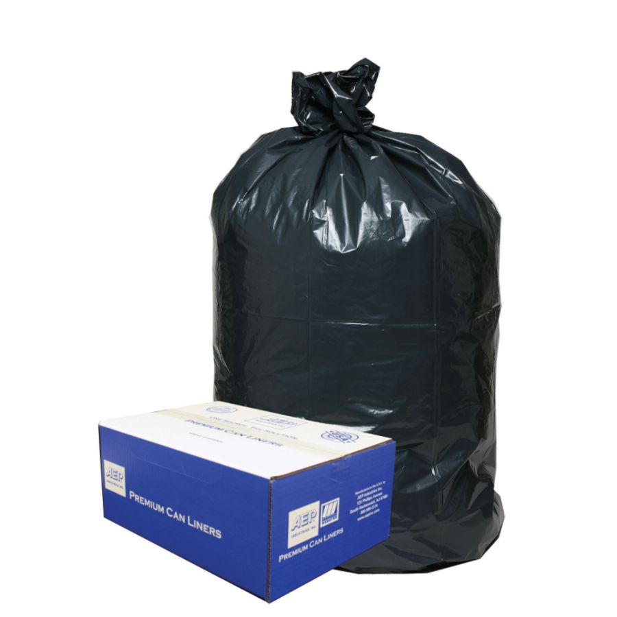 Webster Classic 2 Ply 50percent Recycled Trash Can Liners 7 10 Gallons 0.60 Mil Thick 24 x 23  Box Of 500