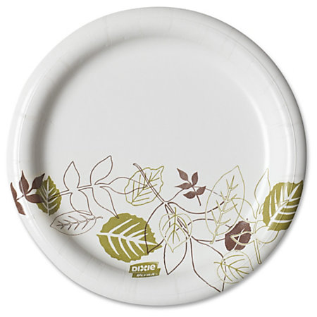 Dixie Pathways Heavyweight Paper Plates 5.82 Diameter Plate Paper Plate