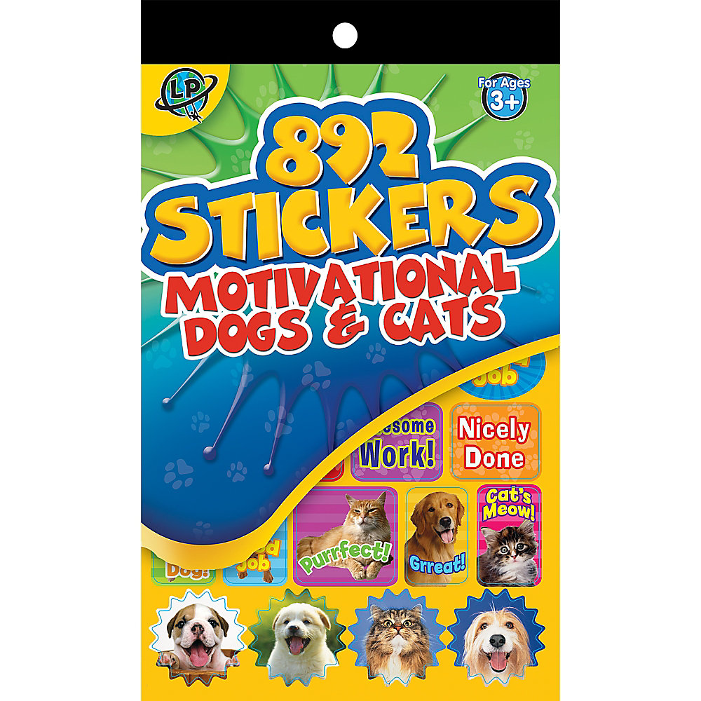 Paper Magic Sticker Book Dogs And Cats 892 Per Book