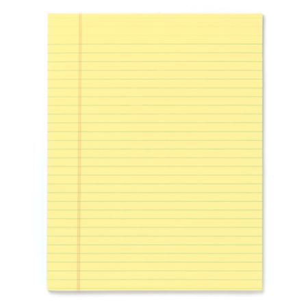 Office Depot Brand Glue Top Writing Pads 8 12 x 11 Legal Ruled 50 ...