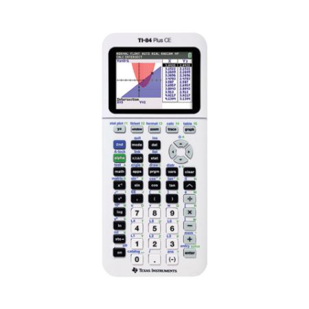 Texas Instruments TI 84 Plus CE Color Graphing Calculator by Office ...