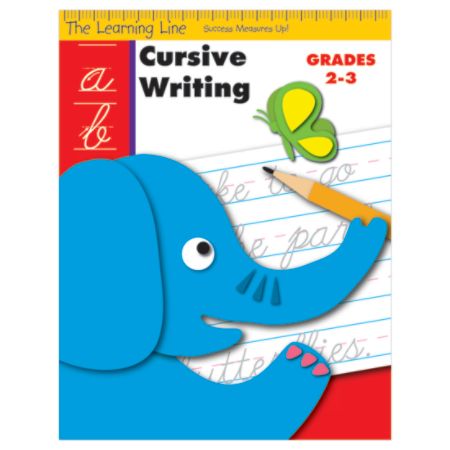 Evan Moor Learning Line Cursive Writing Grades 2 3 by Office Depot ...