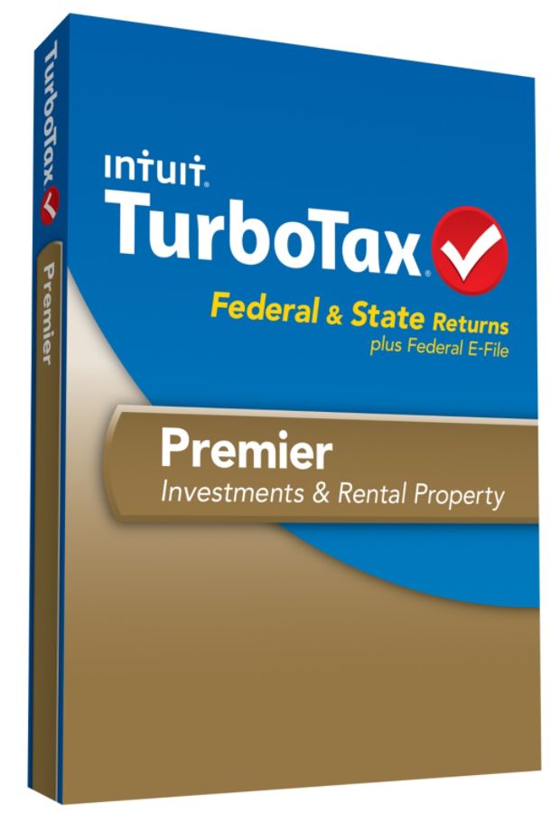 TurboTax Premier Federal  State E File 2013 Traditional Disc