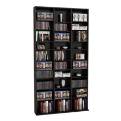 Atlantic Oskar 1080 Media Cabinet Espresso Finish by Office Depot ...