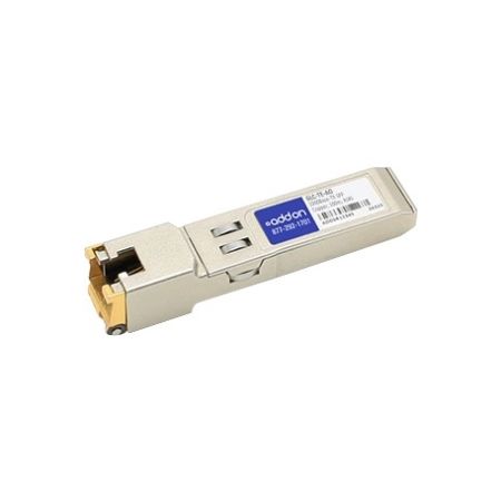 AddOn Cisco GLC TE Compatible TAA Compliant 1000Base TX SFP Transceiver ...