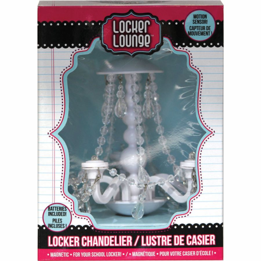 Locker Lounge Magnetic Locker Chandelier 7 H x 5 14 W x 5 D Assorted Colors