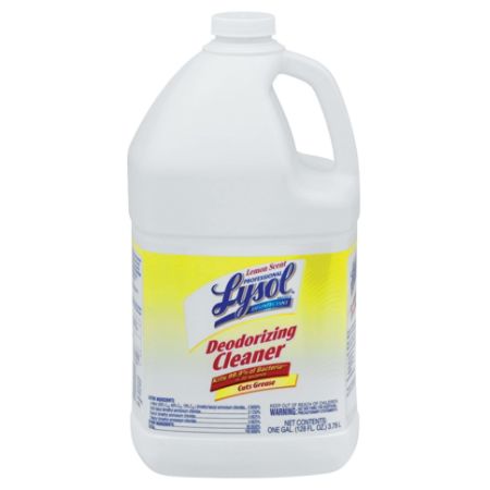 Reckitt Benckiser Lysol Disinfectant Deodorizing Cleaner Lemon Scent 1 ...