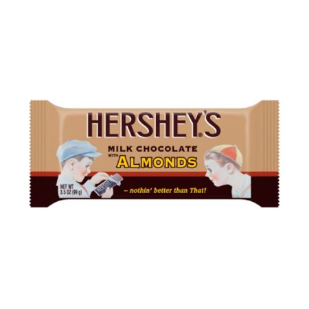 Hersheys Nostalgic Large Bars Milk Chocolate 3.5 Oz Pack Of 6 by Office ...