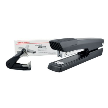 Office Depot Brand Premium Full Strip Stapler Combo With Staples And ...