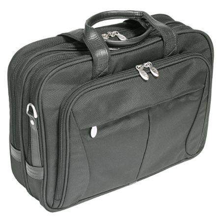 McKlein Pearson Nylon Briefcase Black by Office Depot & OfficeMax
