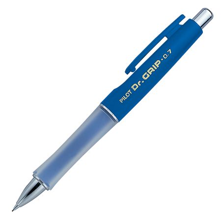 Pilot Dr. Grip Mechanical Pencil Fine Point 0.7 mm Blue by Office Depot ...