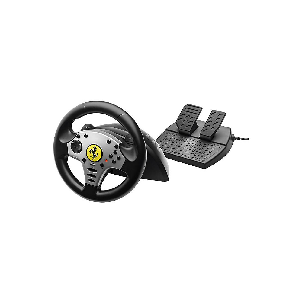 PS3 Thrustmaster 4160525 Ferrari Racing Wheel Black