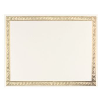 Great Papers Foil Certificate 8 12 x 11 Channel Border Pack Of 12 by ...