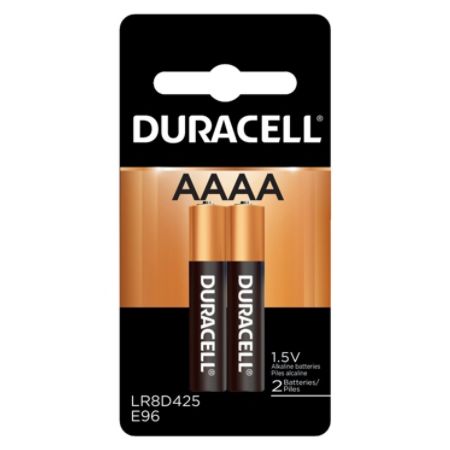 Duracell Ultra Alkaline AAAA Batteries Pack 0f 2 by Office Depot ...