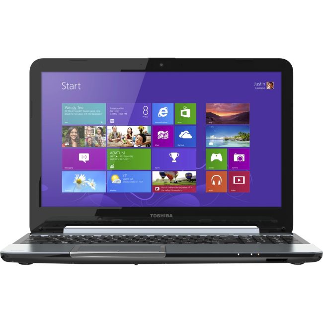 Toshiba Satellite S955D S5374 15.6 LED TruBrite Notebook AMD A Series A8 4555M 1.60 GHz Ice Blue Brushed Aluminum