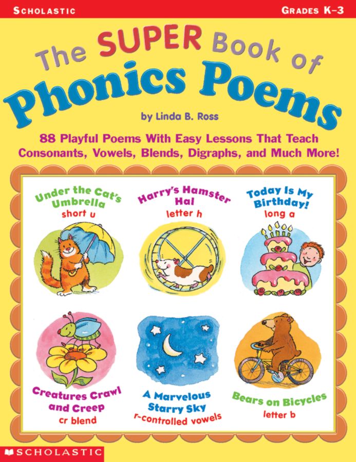 Scholastic Super Book Phonics Poems