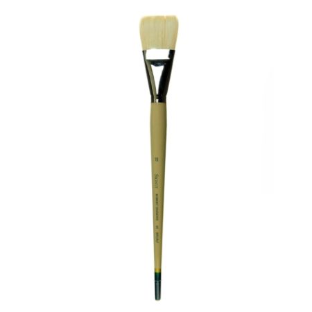 Robert Simmons Signet Paint Brush 40 Size 18 Broad Bristle Hog Hair Tan ...