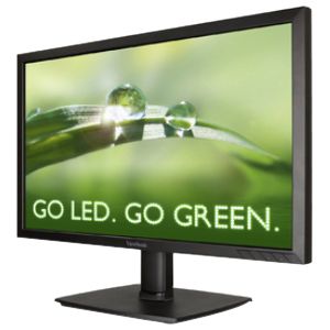 Viewsonic VA2451m LED 24 Widescreen LED Backlit Monitor Black