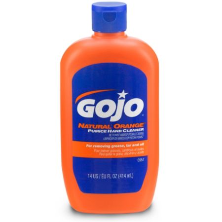 GOJO Natural Orange Pumice Hand Cleaner Citrus Scent 14 Oz by Office ...